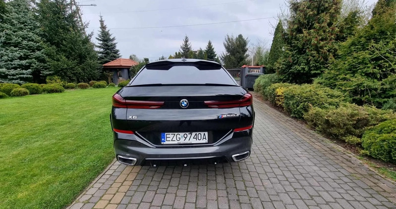 BMW X6 cena 326000 przebieg: 96510, rok produkcji 2019 z Zgierz małe 232